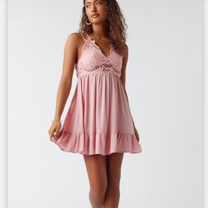 NWT Francesca’s Jessie Lace Bralette Mini Dress